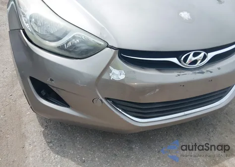 2012 Hyundai Elantra Gls Pzev from USA, damaged, VIN 5NPDH4AE5CH134263